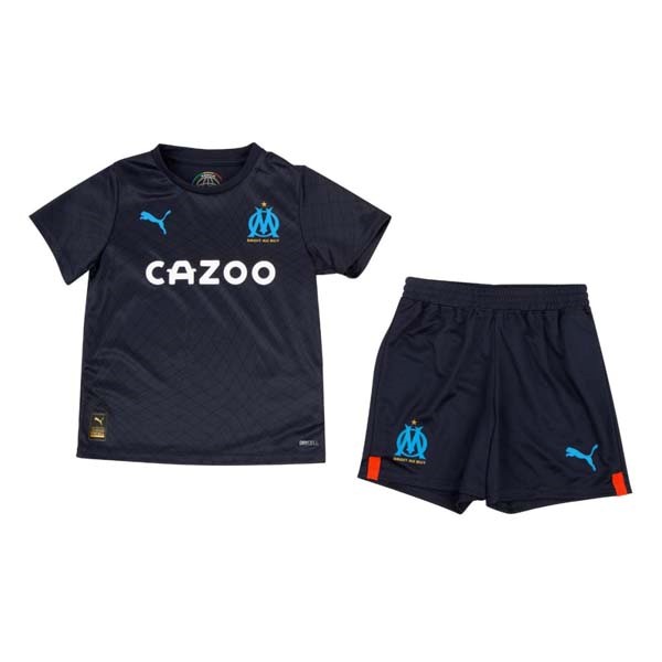 Camiseta Marsella Replica Segunda Ropa Niño 2022/23